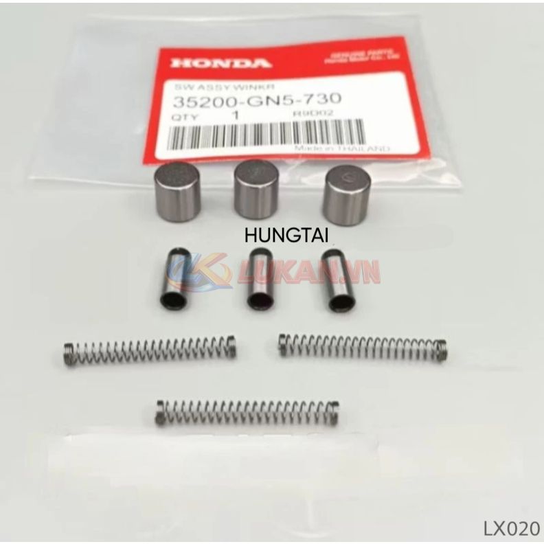Bộ lò xo, bi thớt đề khởi động xe DREAM, WAVE 100.... zin Honda - Ảnh 4