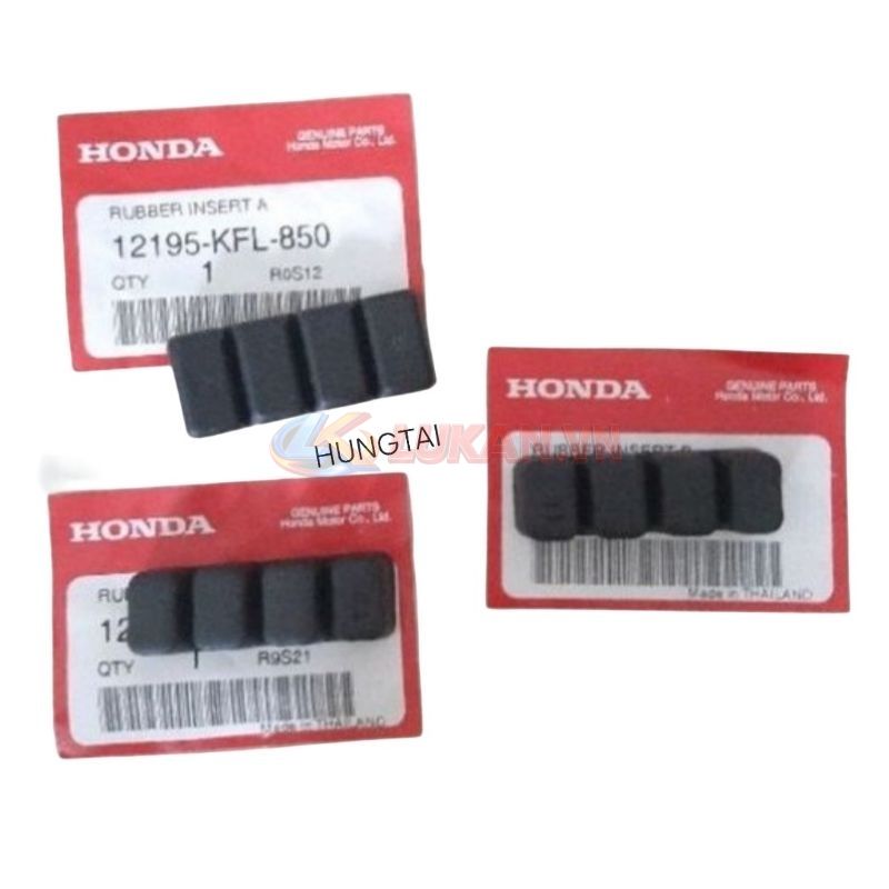Bộ 3 cao su lòng hơi xilanh WAVE Thái 110, FUTURE 1... chống rung zin Honda 12195-KFL-850 - Ảnh 4