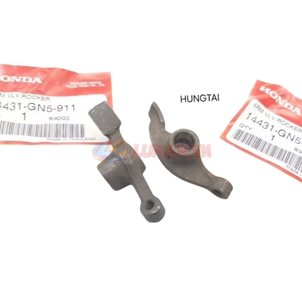 Cặp cò mổ xupap đầu quylat xe DREAM, WAVE, FUTURE 1.... zin Honda 14431-GN5-911 - Ảnh 2