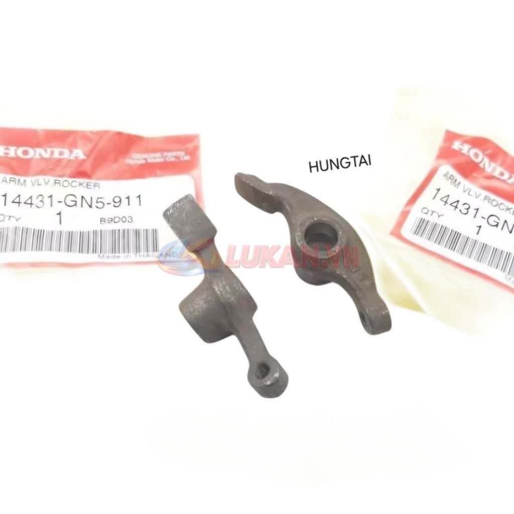 Cặp cò mổ xupap đầu quylat xe DREAM, WAVE, FUTURE 1.... zin Honda 14431-GN5-911 - Ảnh 3