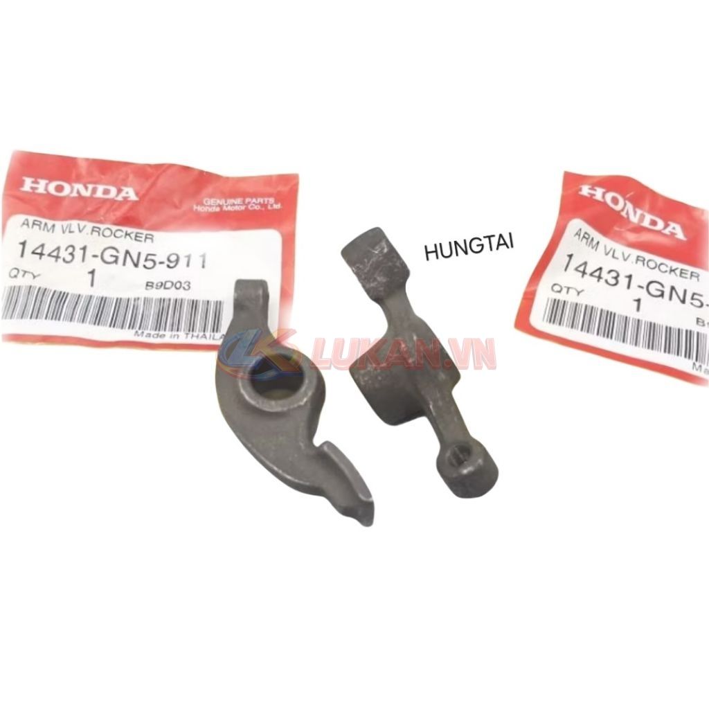 Cặp cò mổ xupap đầu quylat xe DREAM, WAVE, FUTURE 1.... zin Honda 14431-GN5-911