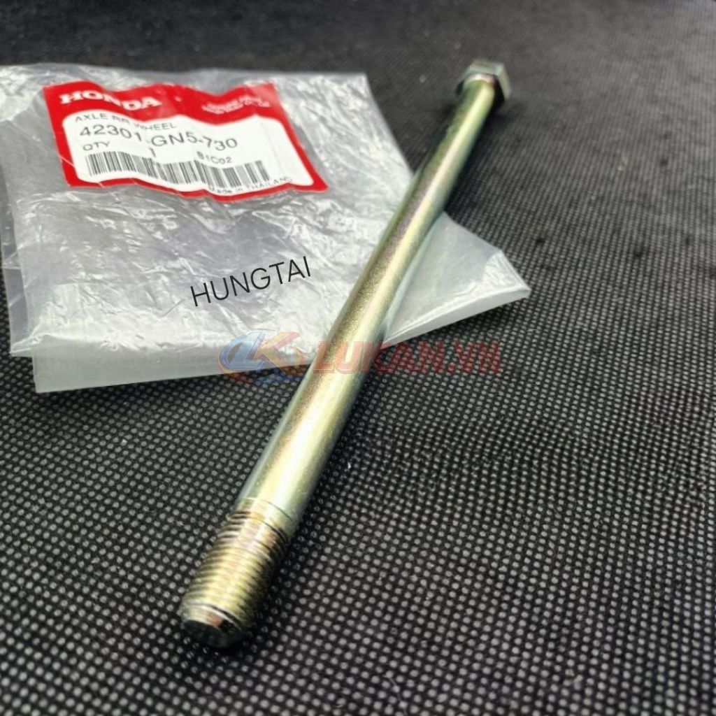 Trục cốt đùm bánh sau xe DREAM Thái zin chính hãng 42301-GN5-730 - Ảnh 2