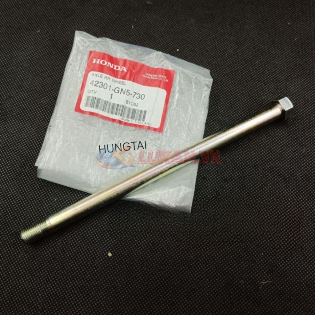 Trục cốt đùm bánh sau xe DREAM Thái zin chính hãng 42301-GN5-730 - Ảnh 4
