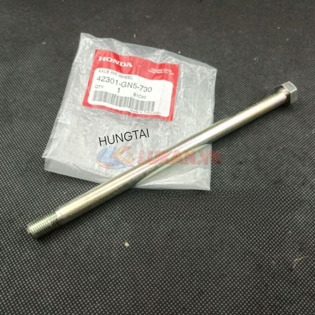 Trục cốt đùm bánh sau xe DREAM Thái zin chính hãng 42301-GN5-730