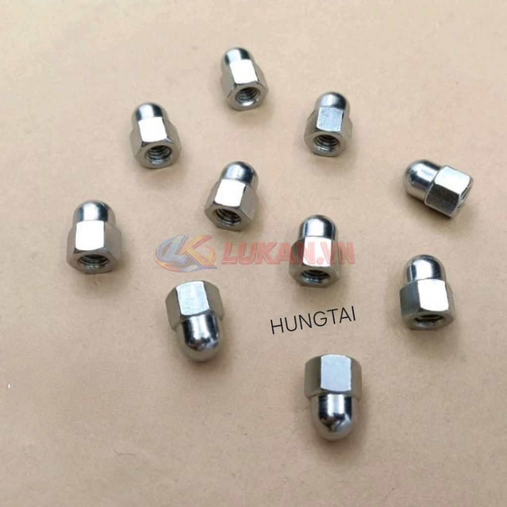 1 Ốc tán bắt cổ pô 6mm xe DREAM, WAVE, FUTURE... zin Honda 90207-165-600