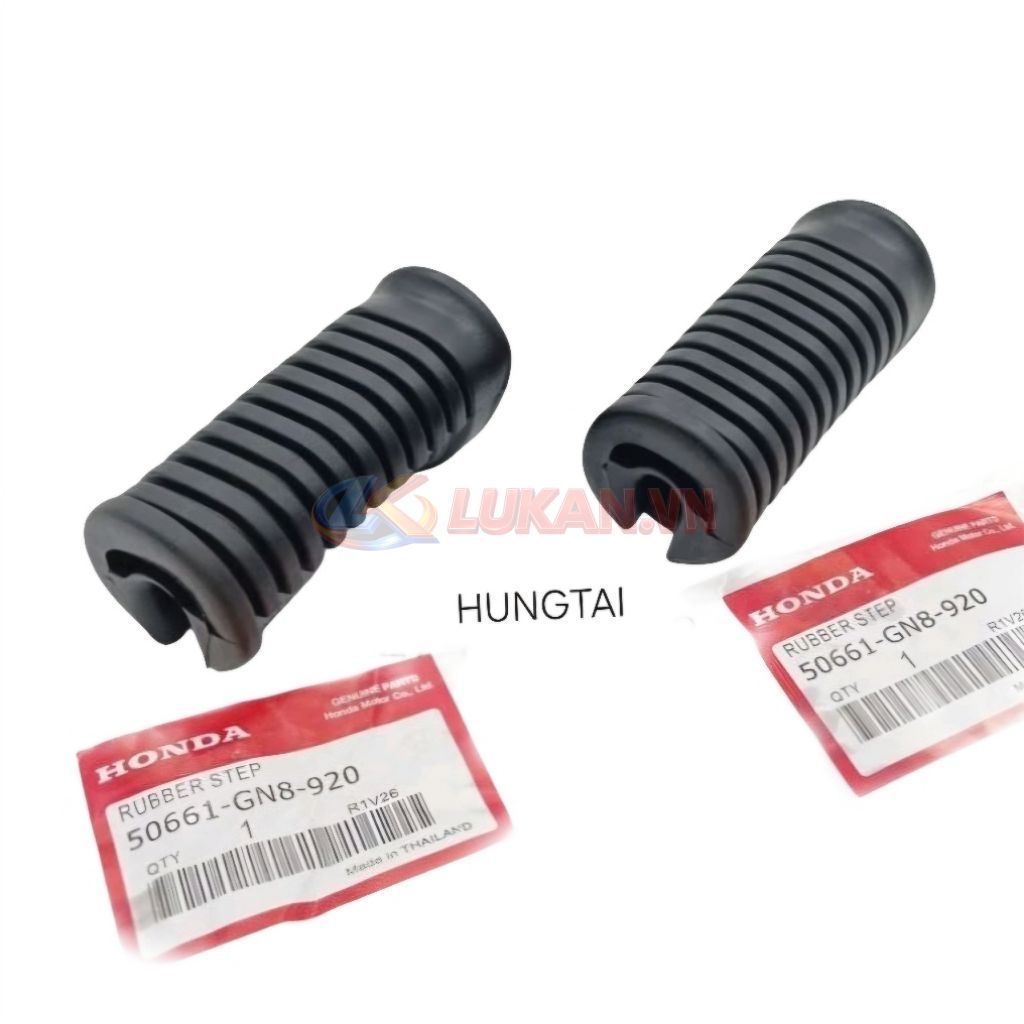 Cặp cao su gác chân trước xe DREAM, WAVE... zin Honda Thái xịn 50661-GN8-920 - Ảnh 4