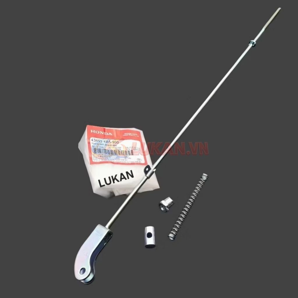 Bộ ốc đũa thắng, phanh sau WAVE Thái, ALPHA, ZX, FUTURE 1... zin 43451-KRS-900 - Ảnh 4