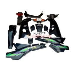 Bộ nhựa dàn áo xe WAVE Thái 110 Xanh nhớt hàng thay thế