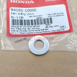 Đệm lông đền phuộc, giảm sóc sau DREAM, WAVE, FUTURE...  zin đệm phẳng 10mm 94101-10000