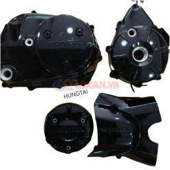 Bộ ốp lốc máy đen xe WAVE 125, FUTURE 125.... zin Honda Thái