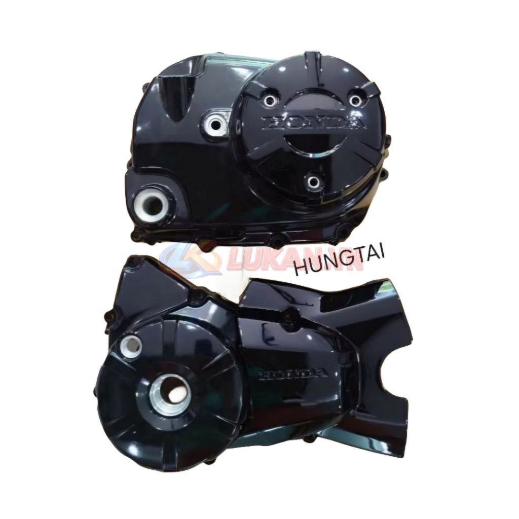 Bộ ốp lốc máy đen xe WAVE 125, FUTURE 125.... zin Honda Thái - Ảnh 2