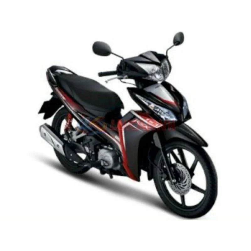 Nhựa nhám đen, ốp sườn yếm khóa WAVE RSX 2012 siêu nhân zin - Ảnh 5