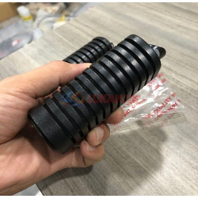 Cặp cao su gác để chân sau xe WAVE Thái, DREAM lùn xịn - Ảnh 3
