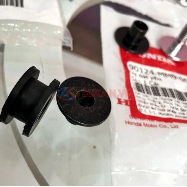 Bộ ốc cao su bắt bững yếm WAVE Thái, ALPHA, FUTURE... zin Honda - Ảnh 2