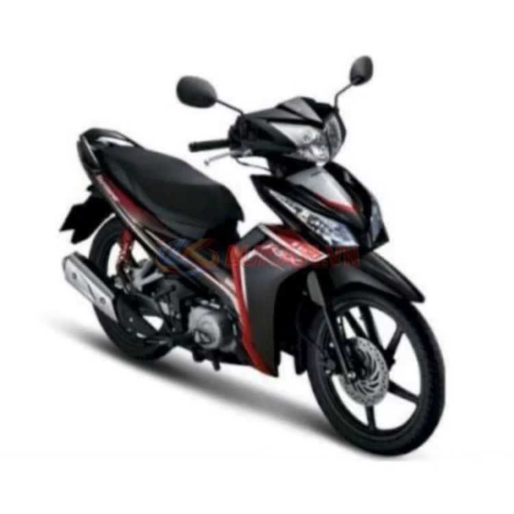 Nhựa chữ A, dè chắn bùn trước WAVE RSX 2012 đen siêu nhân zin Honda 61100-K07-900ZG - Ảnh 2