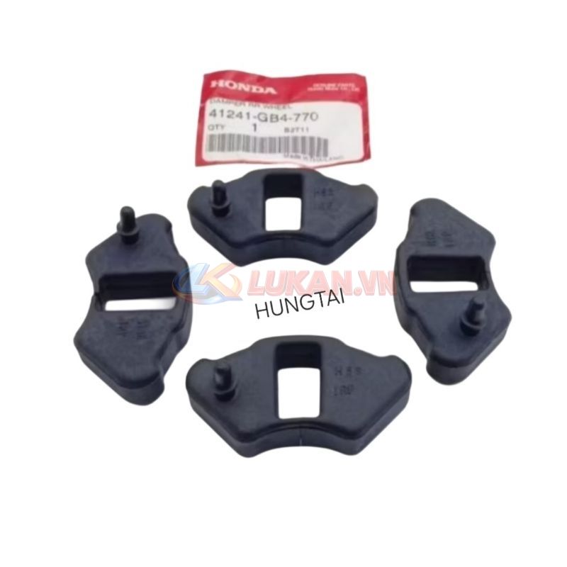 Bộ cao su đùm giảm giật xe DREAM, WAVE.... zin Honda Thái moai ơ 41241-GB4-770 - Ảnh 3