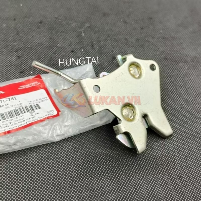 Chốt gài cốp, bướm khóa Yên sau WAVE A, RS, S100, RSX... zin Honda 77230-KTL-741 - Ảnh 3