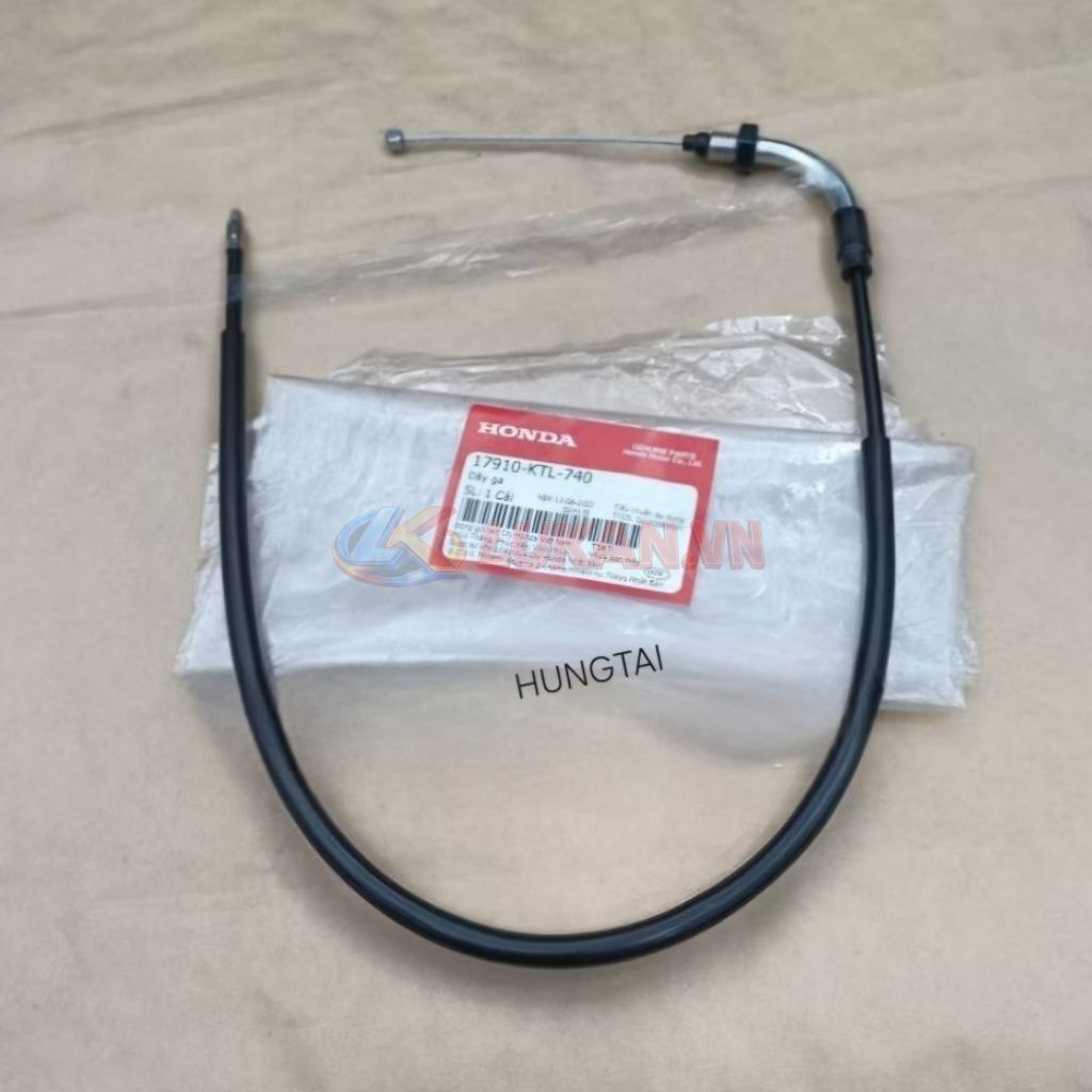 Sợi dây kéo ga xe WAVE A, ALPHA, RS, S100, RSX... zin Honda 17910-KTL-740 - Ảnh 2
