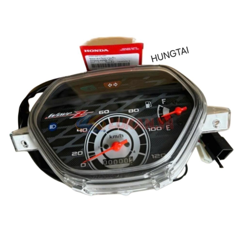 Cụm đồng hồ công tơ mét xe WAVE Thái Z zin chính hãng 37200-KRS-T01 - Ảnh 5