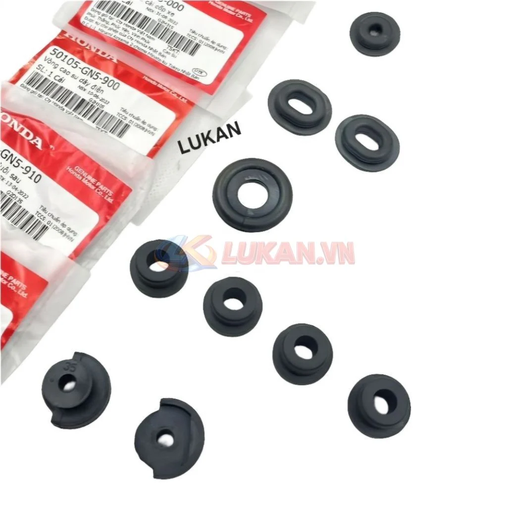 Bộ 10 cao su sườn, cốp nhựa dàn áo xe DREAM zin chính hãng