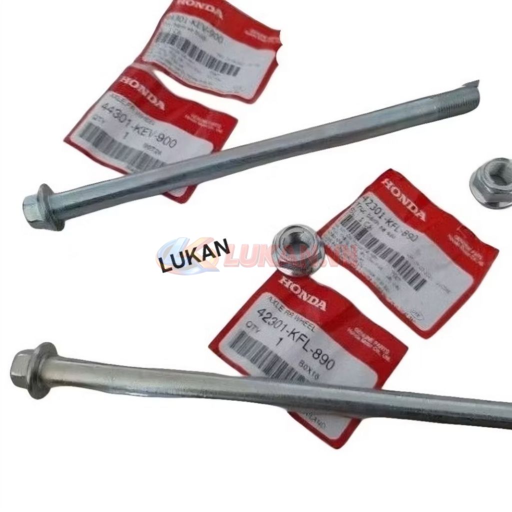 Bộ ốc, trục cốt đùm bánh trước sau FUTURE 1 đời đầu zin Honda - Ảnh 3
