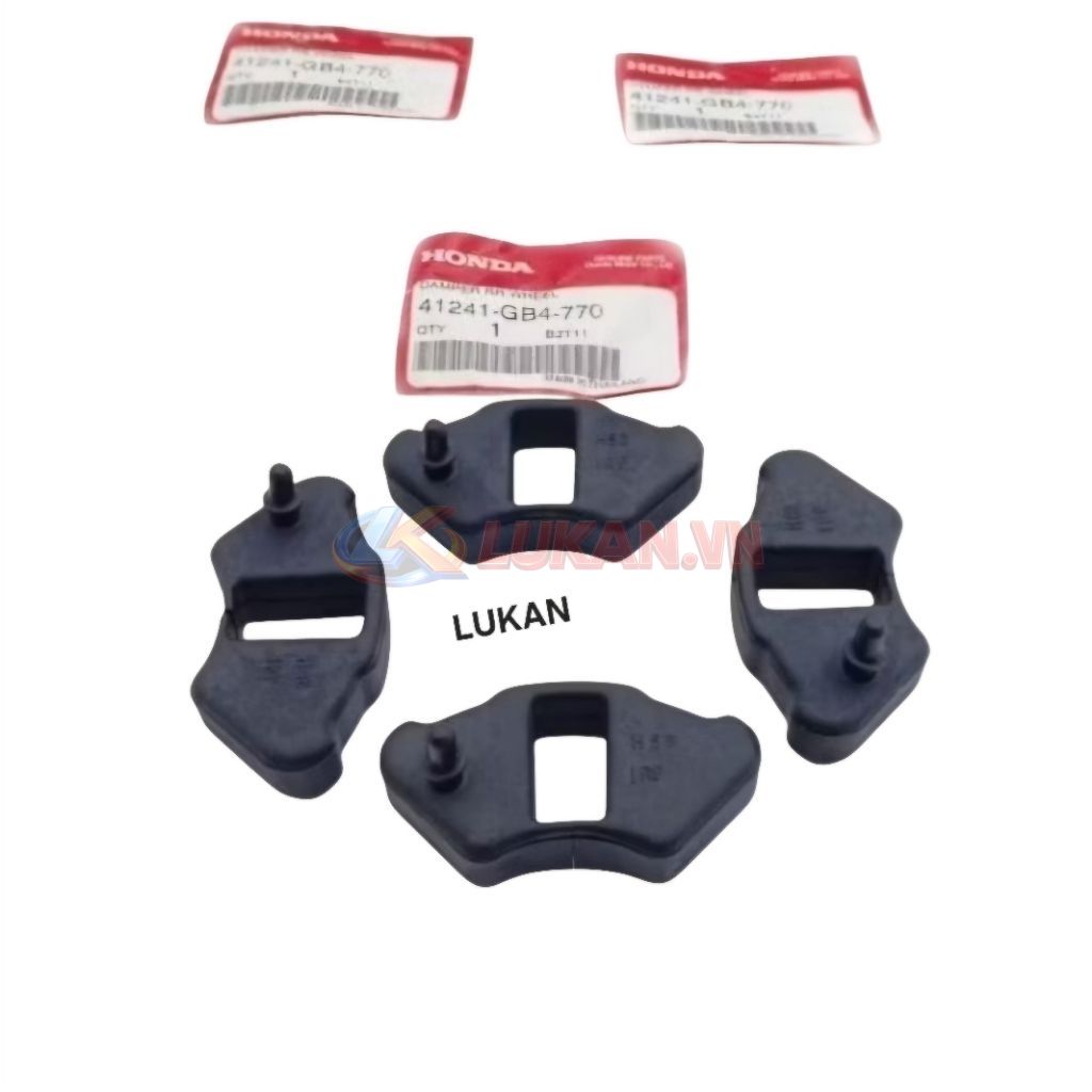 Bộ cao su đùm giảm giật xe DREAM, WAVE.... zin Honda Thái moai ơ 41241-GB4-770
