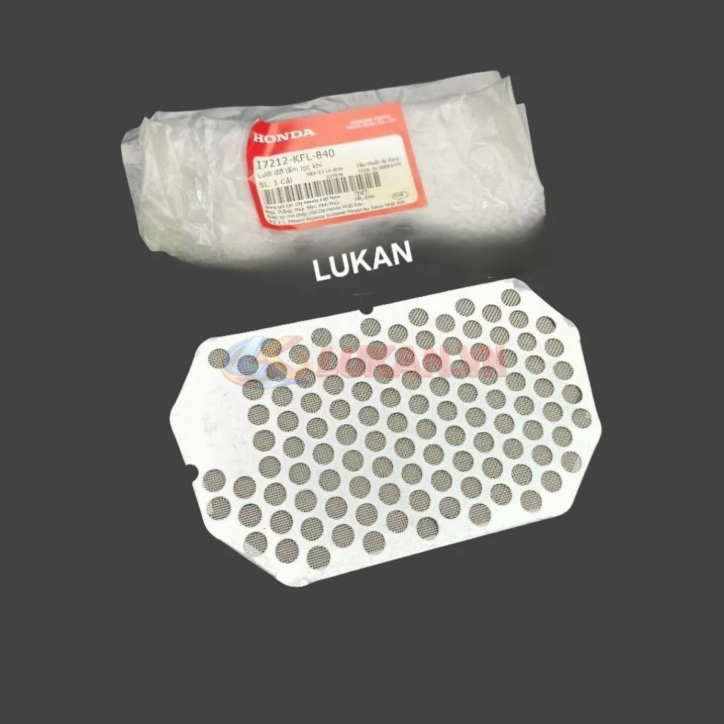 Tấm lưới sắt lọc gió, bao tử, pô e DREAM, WAVE, FUTURE... zin Honda 17212-KFL-840