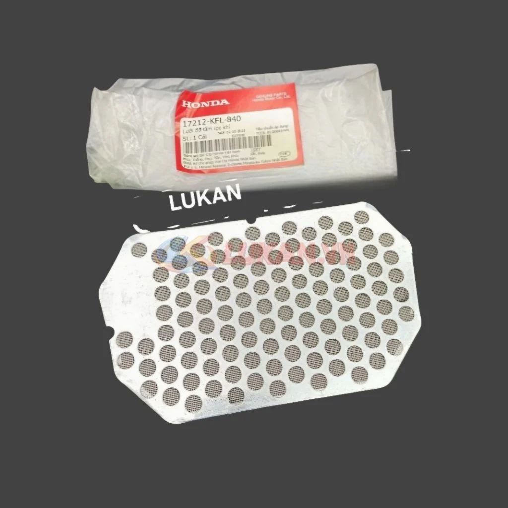 Tấm lưới sắt lọc gió, bao tử, pô e DREAM, WAVE, FUTURE... zin Honda 17212-KFL-840 - Ảnh 3