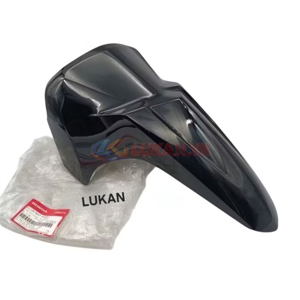 Nhựa chữ A, dè chắn bùn trước WAVE RSX 2012 đen siêu nhân zin Honda 61100-K07-900ZG - Ảnh 6