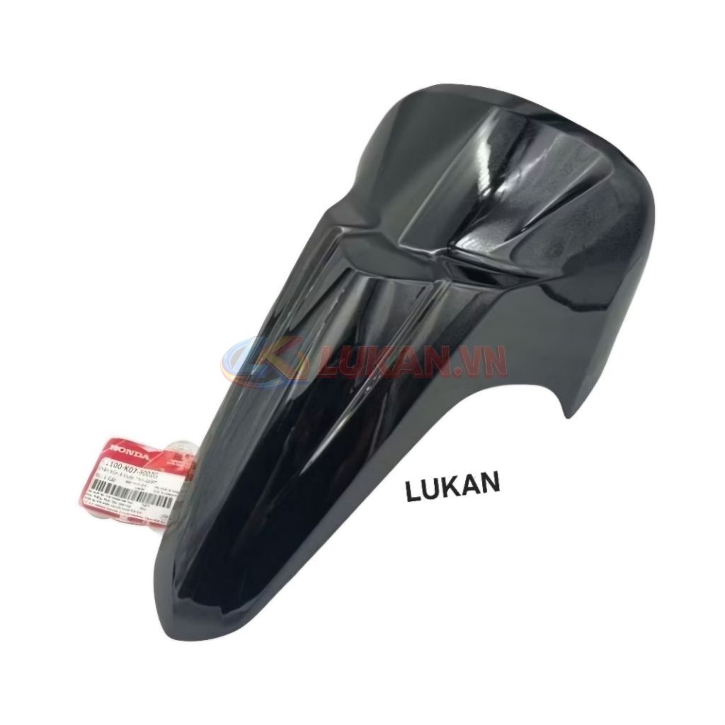 Nhựa chữ A, dè chắn bùn trước WAVE RSX 2012 đen siêu nhân zin Honda 61100-K07-900ZG