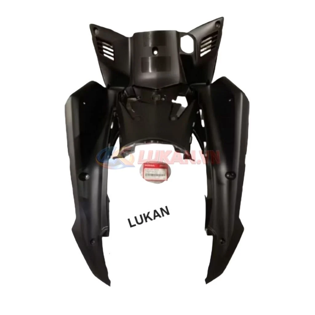 Nhựa nhám đen, ốp sườn yếm khóa WAVE RSX 2012 siêu nhân zin - Ảnh 3