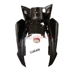 Nhựa nhám đen, ốp sườn yếm khóa WAVE RSX 2012 siêu nhân zin
