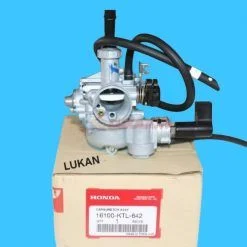 Bình xăng con, chế Hòa khí xe WAVE A, RS, S100.... zin Honda 16100-KTL-642