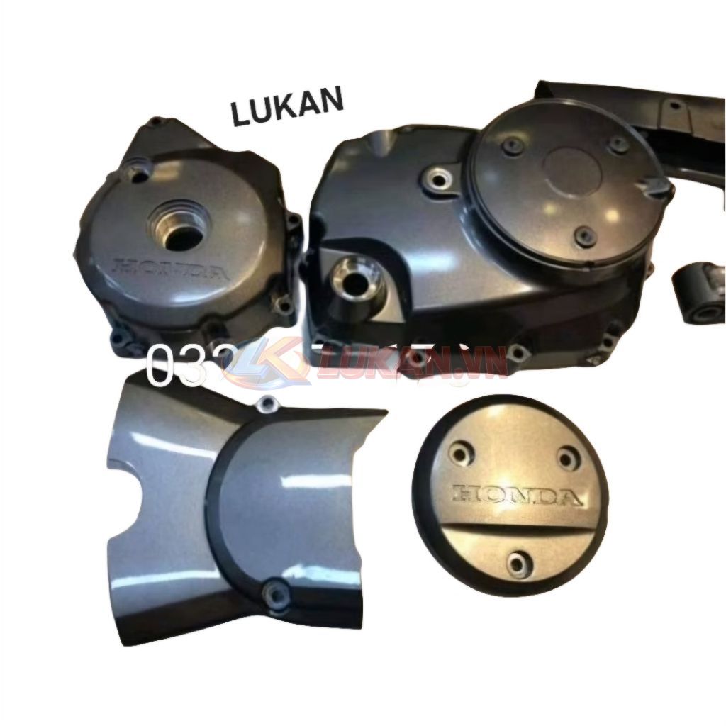 Bộ 4 ốp lốc máy xe FUTURE NEO, X 125 Xám zin Honda