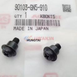 1 ốc lắp vành, viền pha đèn xe DREAM zin chính hãng Japan 90103-GN5-910
