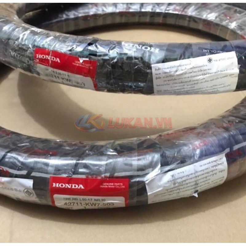 Cặp võ bánh lốp xe WAVE Thái 110 zin Honda chính hãng - Ảnh 2