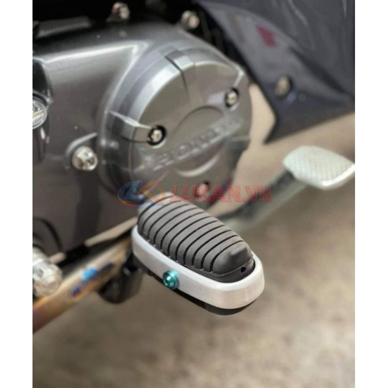Cặp cao su gác chân giữa CUB 125 gắn nhiều xe zin Honda - Ảnh 6