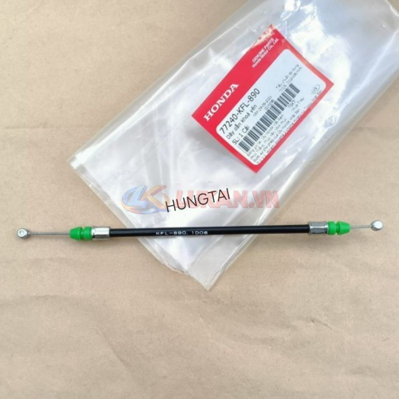 Dây cáp, kéo gài chốt khóa yên xe FUTURE 1 đời đầu zin Honda 77240-KFL-890 - Ảnh 2