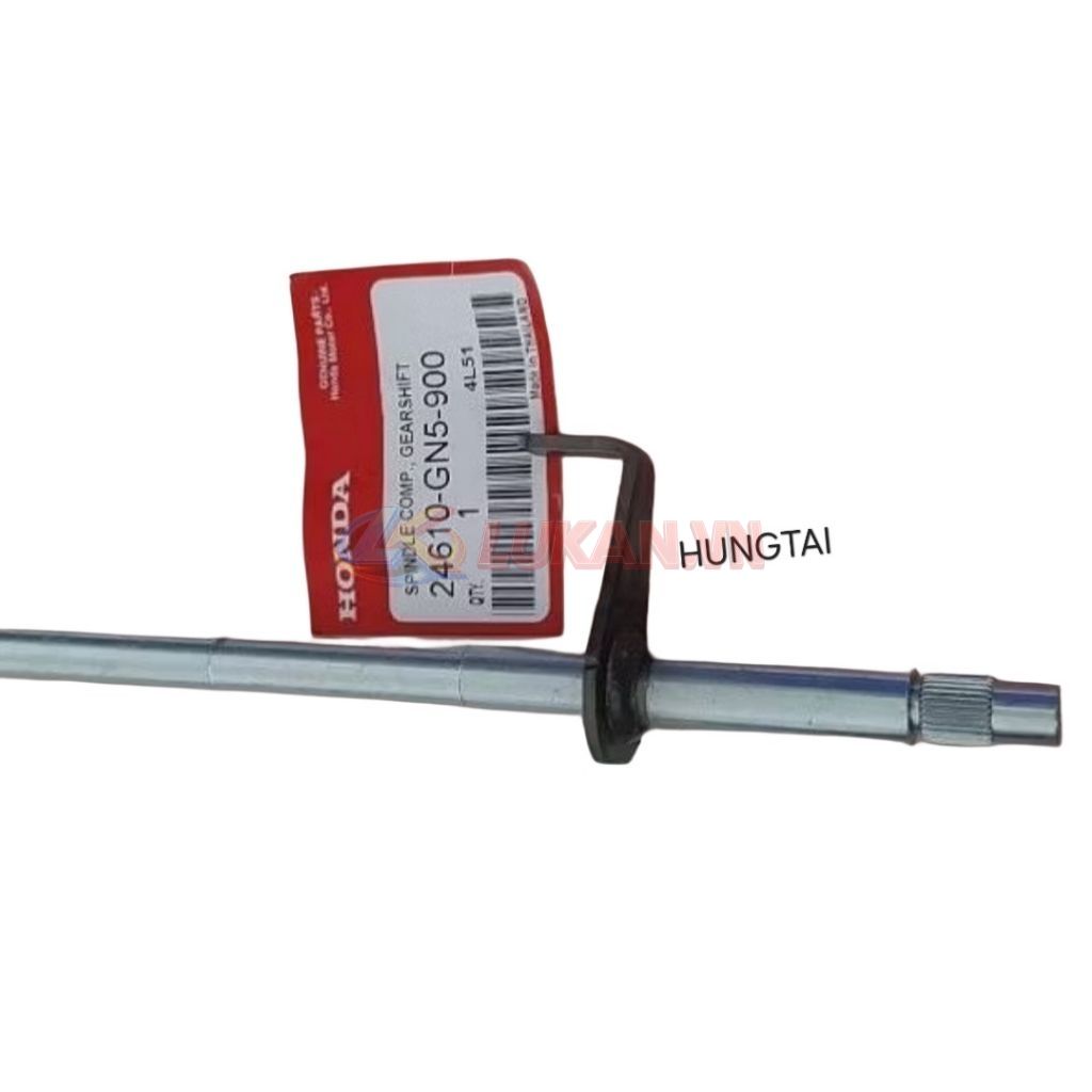 Trục cốt cần sang số xe DREAM, WAVE.... zin Honda Thái 24610-GN5-900 - Ảnh 3