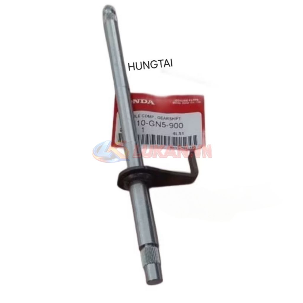 Trục cốt cần sang số xe DREAM, WAVE.... zin Honda Thái 24610-GN5-900 - Ảnh 4