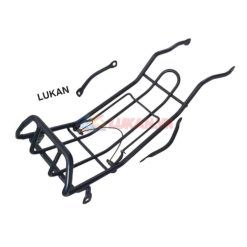 Baga giữa kẹp đồ xe DREAM màu đen bọc nhựa, mẫu xưa