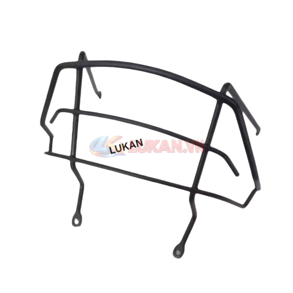Khung bảo vệ đuôi đèn hậu xe DREAM màu đen bọc nhựa mẫu xưa - Ảnh 3