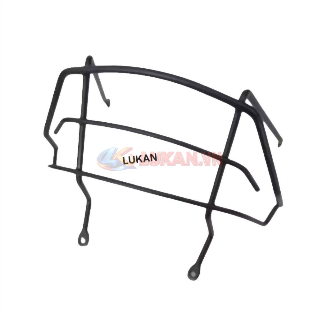 Khung bảo vệ đuôi đèn hậu xe DREAM màu đen bọc nhựa mẫu xưa - Ảnh 4