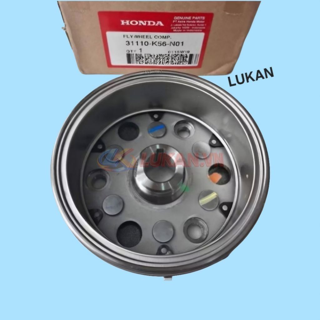 Bộ vô lăng, cuộn lửa phát điện xe SONIC, WINNER 150.... zin 33110-K56-N01 - Ảnh 5