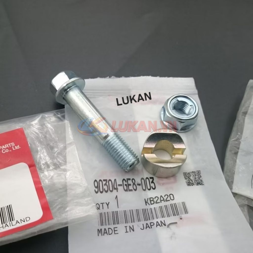 Bộ ốc bắt cổ chảng ba, sọ khỉ tay lái DREAM, WAVE... zin Honda Thái 90304-GE8-003 - Ảnh 2