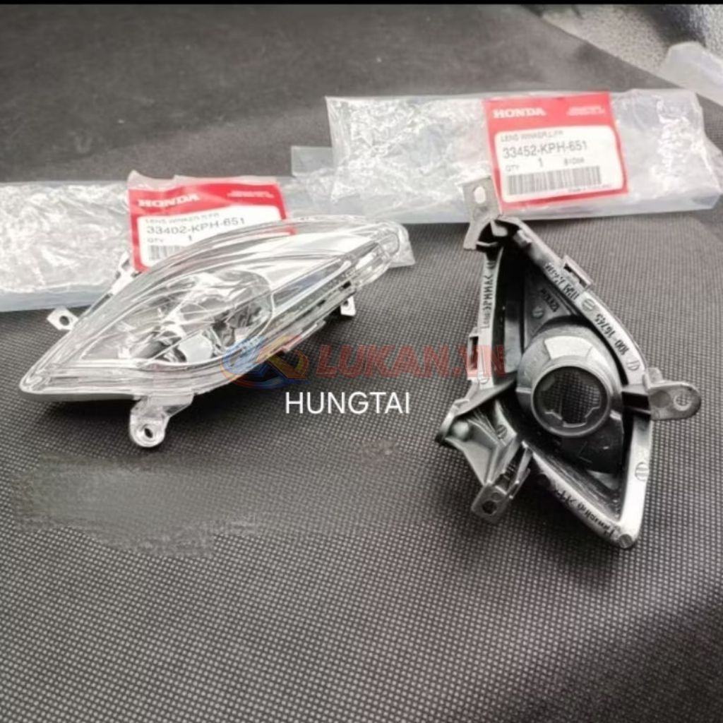 Cặp đèn xi nhan trước xe FUTURE 2, WAVE 125 zin Honda 33402-KPH-651, 33452-KPH-651 - Ảnh 4