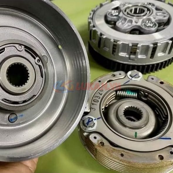 Bộ nhông nồi côn, ly hợp xe FUTURE MẬP, LED, WAVE 125... zin chính hãng - Ảnh 6