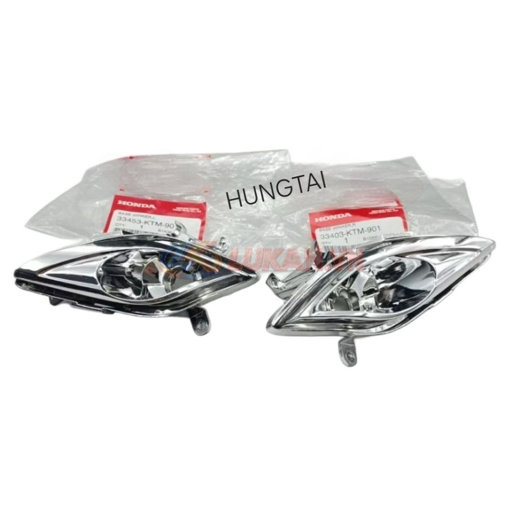 Cặp chóa đèn xi nhan trước FUTURE 2, WAVE 125 zin chính hãng 33453-KTM-901, 33403-KTM-901