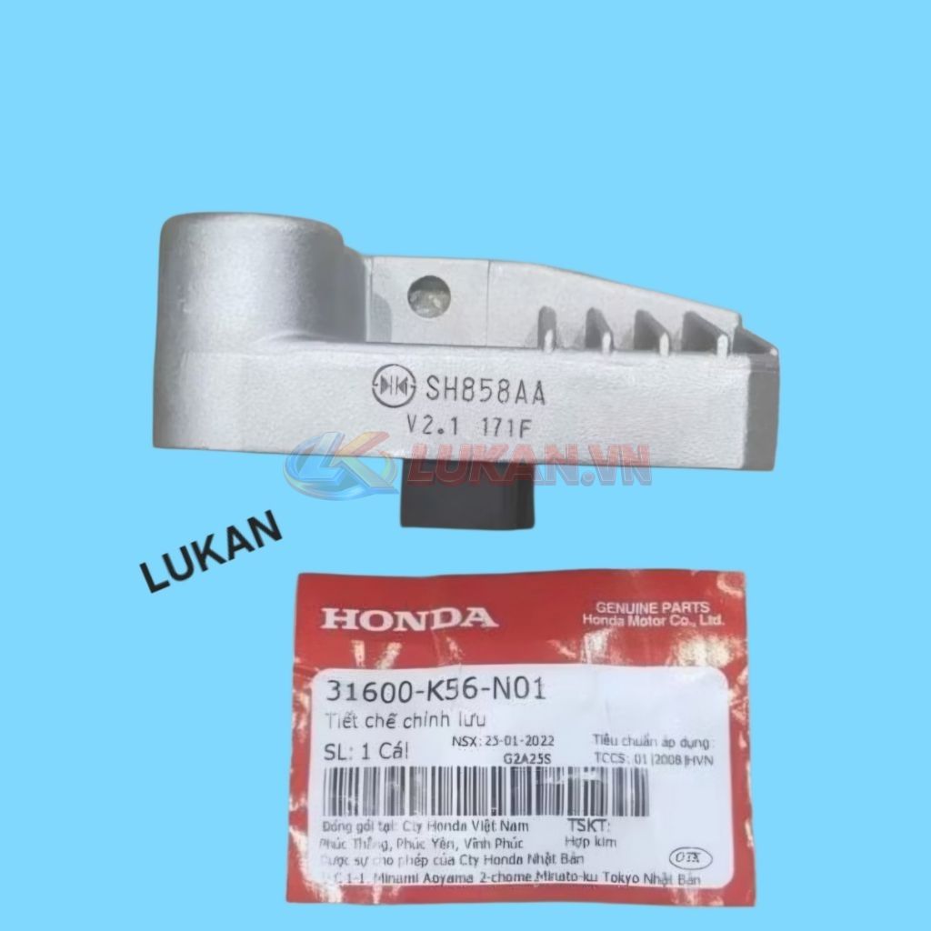 Cục sạc điện, tiết chế chỉnh lưu xe WINNER, SONIC 150... zin Honda 31600-K56-N01