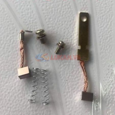 Chỗi than, củ motor đề khởi động DREAM, WAVE, FUTURE... zin Honda 31201-187-701 - Ảnh 4